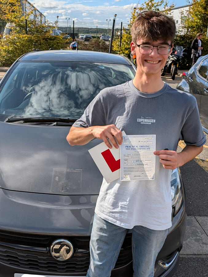 Congratulations on passing your driving test with Turning Point Driving School